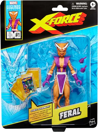 Marvel Legends Mini-Comic series Feral action figures. New, sealed in case fresh package direct From...