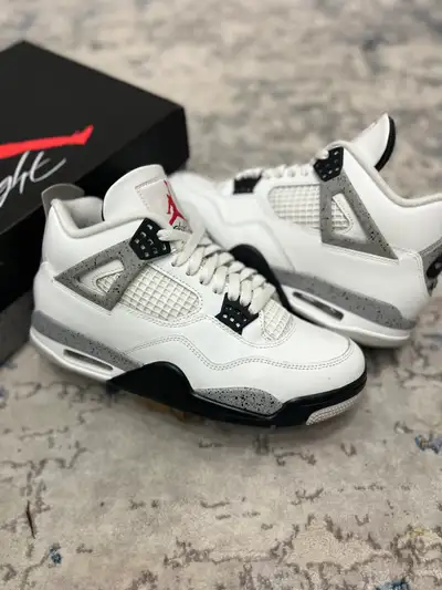 Jordan 4 White Cement , View more
