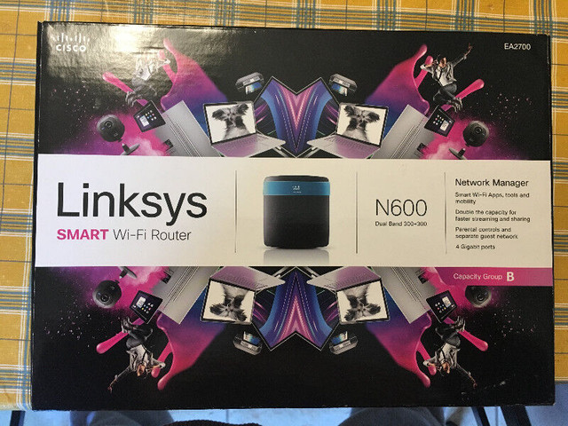 Cisco Linksys EA2700 Dual-band smart router 2.4G/5G in Networking in Markham / York Region - Image 3