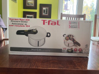 T-FAL STAINLESS STEEL PRESSURE COOKER