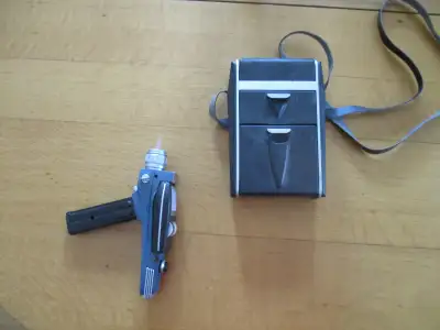 Star trek tricorder , phaser & communicator, perfect condition. $500-tricorder & $500 for phaser /co...