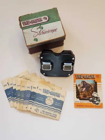 Visionneuse View-Master Sawyer's – Vintage – Très Bon État