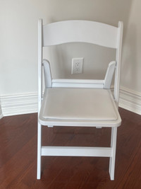 White Resin Chairs for Rent!