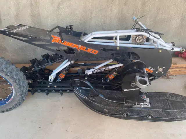2013 Husaberg (ktm) FE 350 street legal dualsport SNOWBIKE in Dirt Bikes & Motocross in Regina - Image 8