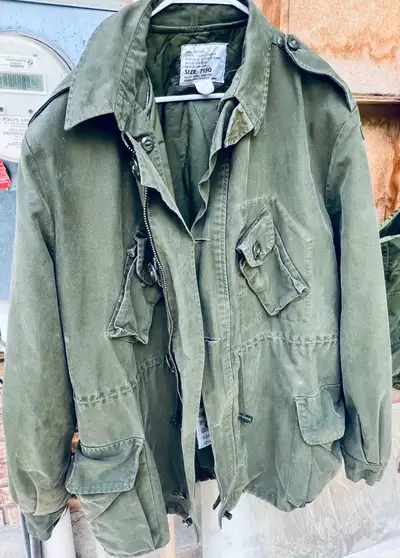 Canadian Army Jacket Vintage, View more
