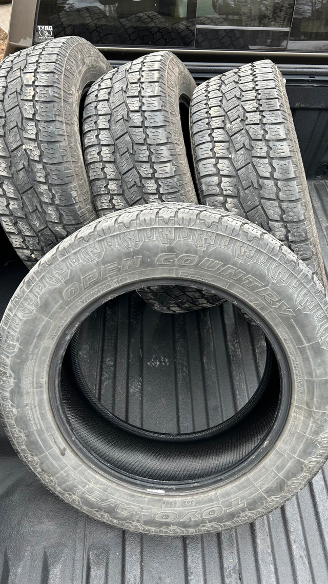 Toyo Open Country AT-2's x 4 - 275/60R20 in Tires & Rims in Vanderhoof