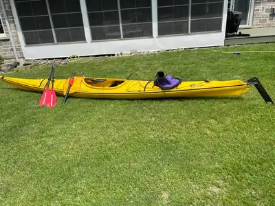 17 ft Sea Kayak with spray skirt, paddles, pump and life jacket. Barely used, excellent condition. $...
