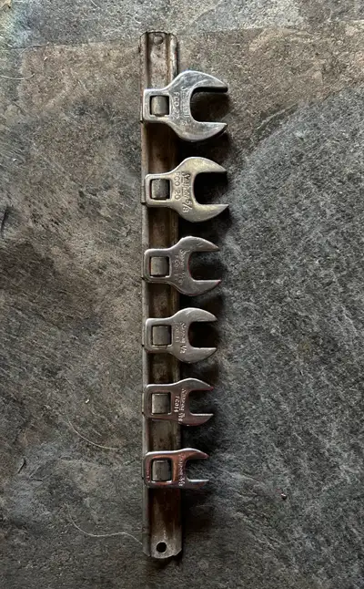 6 Snap-on FCO FC Crowfoot Wrench set FCO 12 to 22 Excellent condition $125