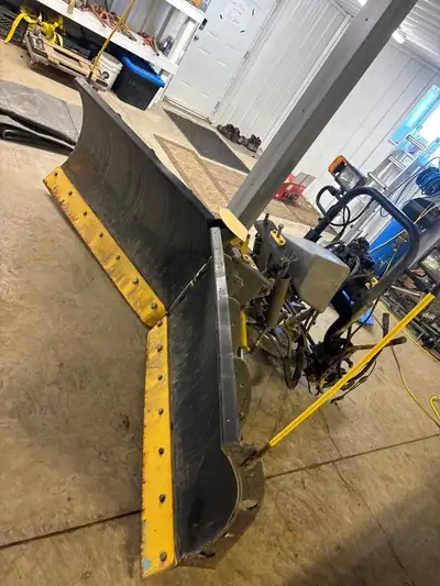 In Excellent shape,I have a 8ft vplow for sale hardly used ,used only for snow removal $5000 or best...