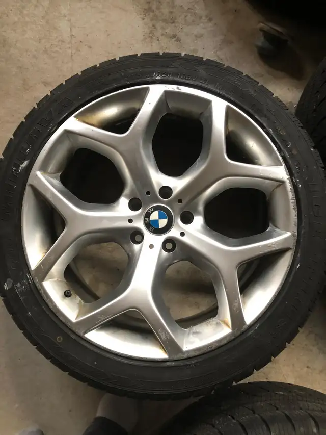 BMW X5 rims with winter tires 20 inch in Tires & Rims in Mississauga / Peel Region - Image 3