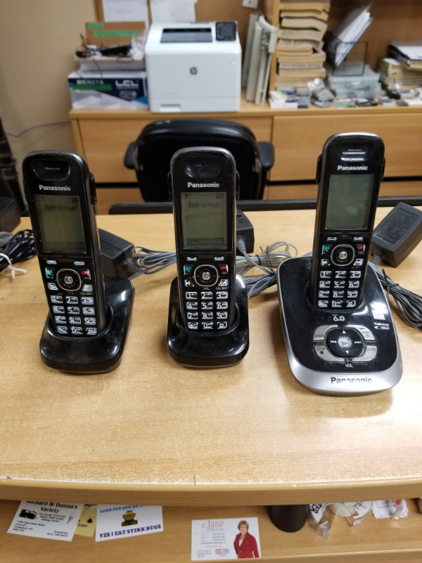 Panasonic cordless Phone  system in Home Phones & Answering Machines in Belleville