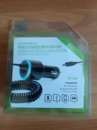 Vehicle Charger  with micro usb port
