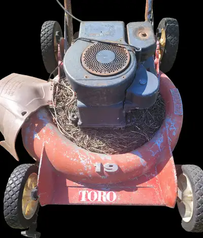 TORO vintage lawnmower. I deliver!, View more
