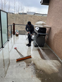 Exterior house cleaning