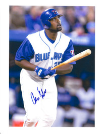 Toronto Blue Jays Carlos Delgado Autographed 9 by 11 Photo