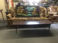 Couch chair and coffee table 