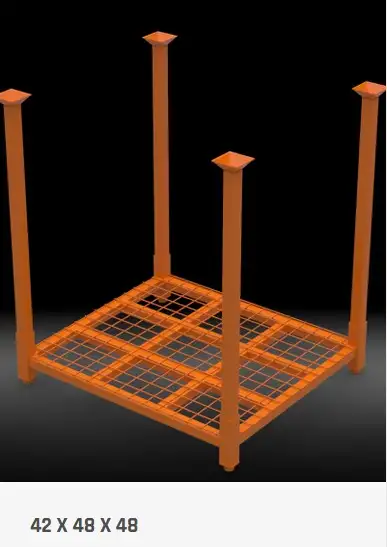 KW MATERIALS HANDLING IS CANADA'S # 1 SOURCE FOR STACKING RACKS. WE CARRY MORE SIZES THAN ANYONE ELS...