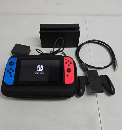 BRAND: Nintendo MODEL: version 1 CONDITION: used-Good Accessories: Dock; grip; HDMI cable; power cab...
