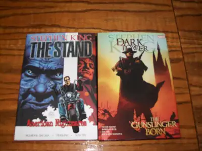 Stephen King Graphic Novel Hardcover Lot of 2  Marvel The Stand, View more