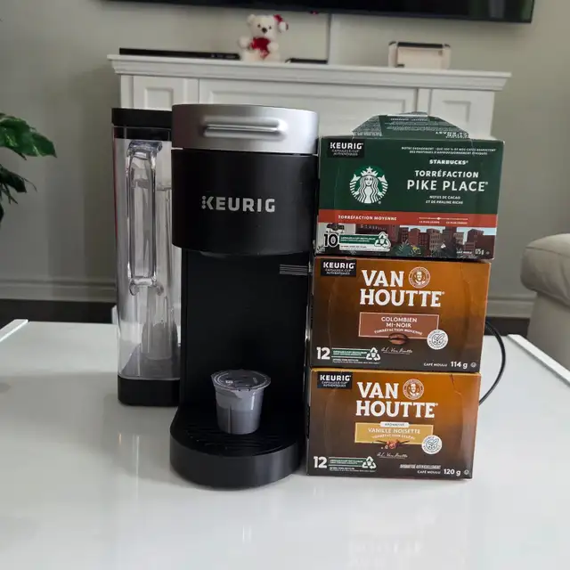 USED Keurig® K-Supreme® Single Serve Coffee Maker + K PODS in Coffee Makers in Kitchener / Waterloo - Image 2