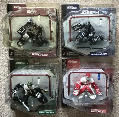 Series 1 Patrick Roy - $80 Series 1 Curtis Joseph - SOLD Series 1 Eddie Belfour - SOLD Series 2 Domi...