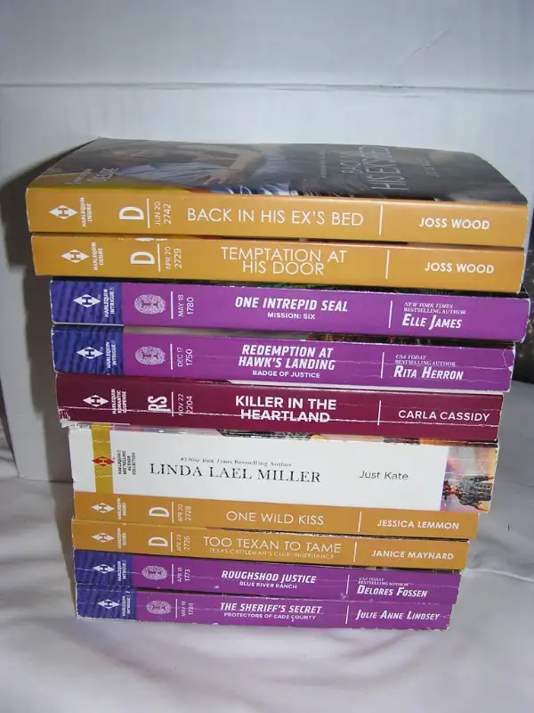 20 Romance, Action, Fiction, Etc. Novel Paperback Books in Fiction in London - Image 3