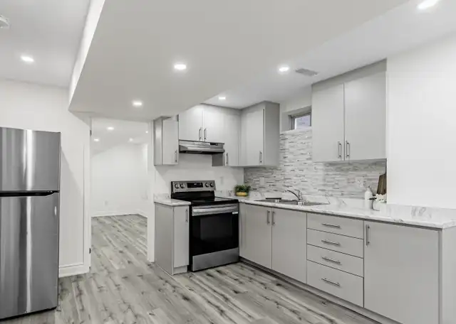 One bedroom furnished basement available to rent near Sheridan