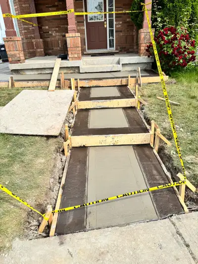 Any type of concrete work, View more