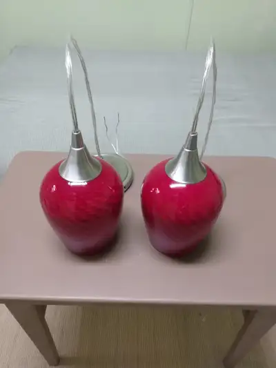 Art Deco Glass Hanging Pendant Lights Shades (2), View more