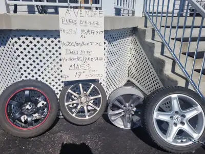 4 x 235 / 45 / R17 97T XL ___4x205 /45/ 7 R16 87W XL 750 $ Négo____450 $ Négo 4 x 205 / 55 / R16 T X...