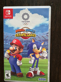 Mario and sonic at Olympic winter games Nintendo switch game