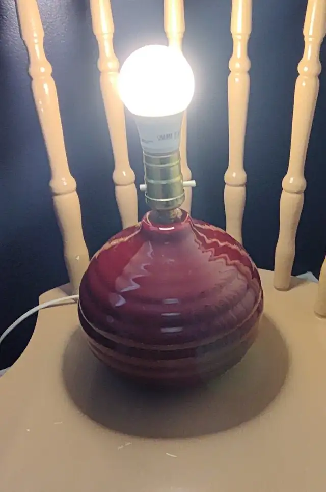 Small Ceramic Lamp Base in Indoor Lighting & Fans in Markham / York Region - Image 4