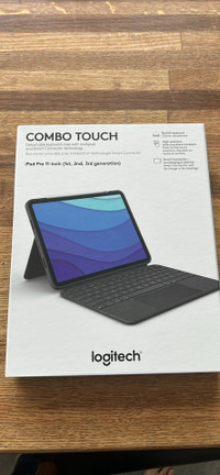  Logitech combo, touch case and keyboard for iPad Pro 11 inch 