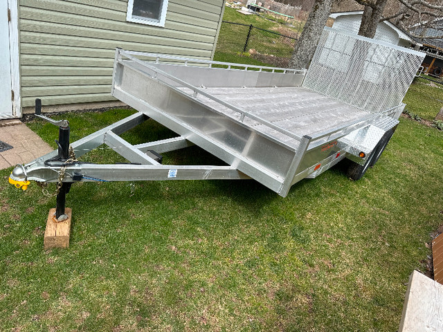 16Ft Aluminum Landscape/ Atv , Side by side  Flatbed Trailer in Cargo & Utility Trailers in Dartmouth