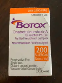 Botox vial of 200 units for sale!