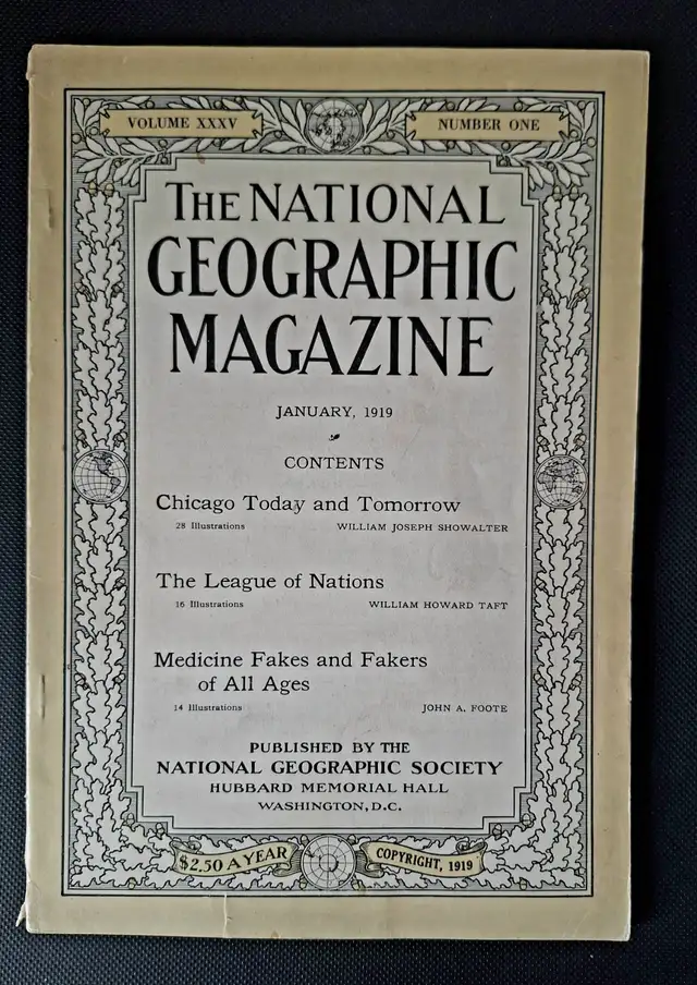 4 VINTAGE NATIONAL GEOGRAPHIC MAGAZINES in Magazines in Hamilton - Image 6