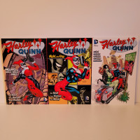 Harvey Quinn comics volumes 1-3