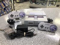 SNES system with two controllers
