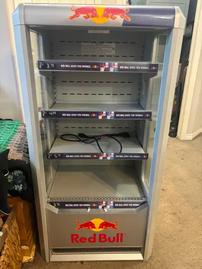 Selling one official Red Bull cooler, fully functional and complete, would be a great addition to a...