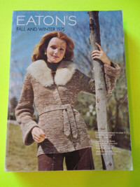 VINTAGE EATON'S 1975 FALL AND WINTER CATALOGUE