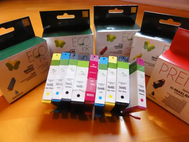 CARTOUCHES D'ENCRE ECO 564XL 5-ENSEMBLE COMPLET in Printers, Scanners & Fax in Longueuil / South Shore - Image 2