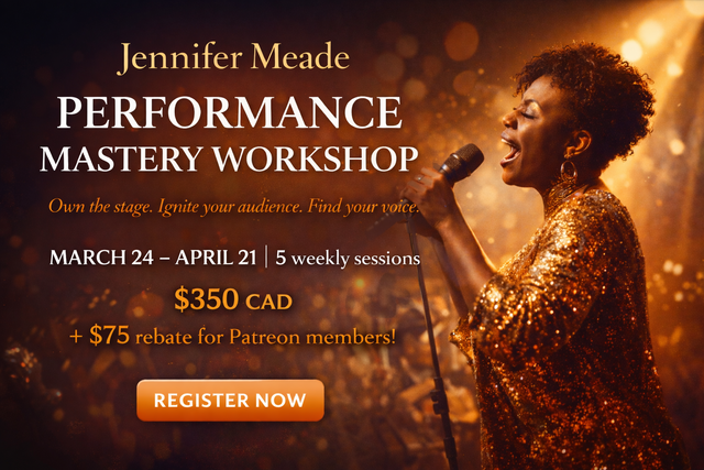 Jennifer Meade Stage Performance Mastery Workshop65604230281217120