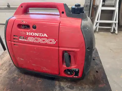 Honda generator motor Works button needs a new inverter starts good