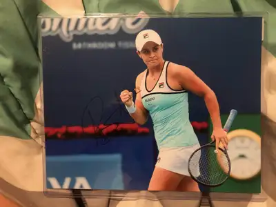 Ash Barty signed photo, View more
