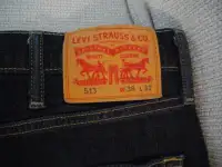 Mens 513 Levis Strauss Jeans