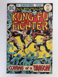 Richard Dragon Kung Fu Fighter #1, #2, #4 and #15 Bronze Tiger