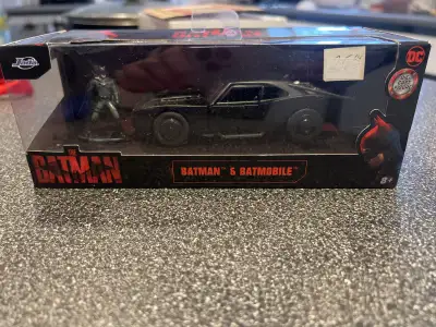 I am selling a Jada Toys Batmobile with Batman figurine. The item is new in box. It's a fantastic co...