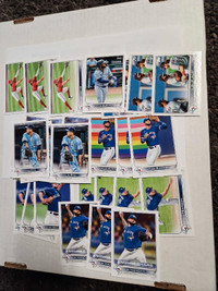 2022 Topps baseball Toronto Blue Jays cards x28