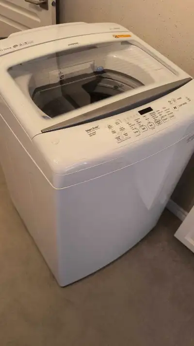 LG washer machine as is like brand new.....just need to change a little part will cost 34$....... I...