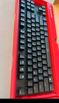 Hyper X core TKL Keyboard with Aqua Switches. NEW 